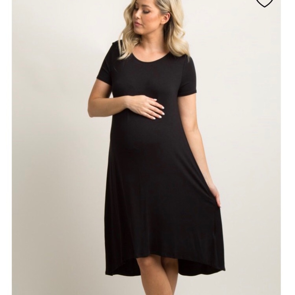 Pinkblush Hi-Lo Maternity Shift Dress sz M